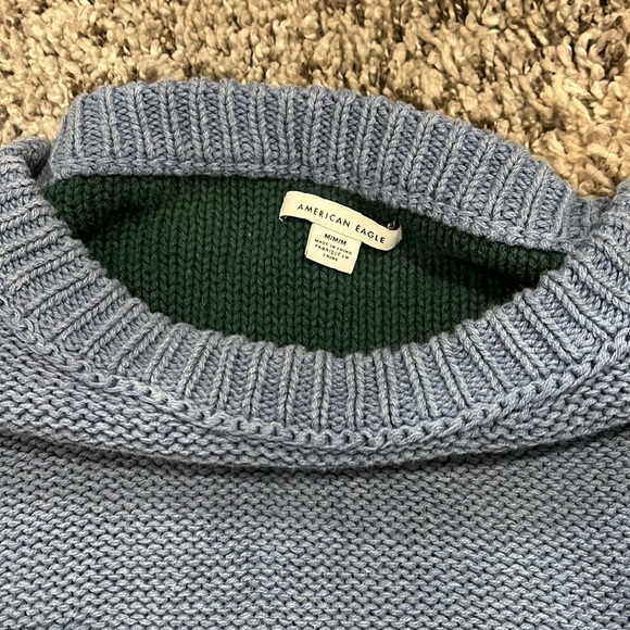 American Eagle Colorblock Sweater womens size medium - Picture 3 of 6